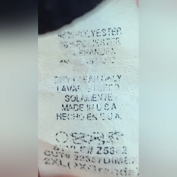 Kiki La'Rue Little Black Dress Textured Fit-and-Flare – Size 2XL - Picture 13 of 15